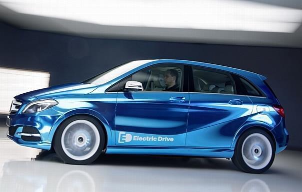 Mit dem Concept B-Class Electric Drive gibt Mercedes-Benz einen Ausblick auf die elektrische Zukunft der B-Klasse. 